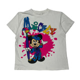 Mickey Mouse Disney Cartoon T-Shirt - Large Multicoloured Cotton