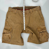 Ralph Lauren Cargo Shorts - 34W 9L Brown Cotton