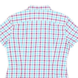 MAMMUT Womens Blue & Purple Check Shirt S Lightweight Polyester Blend Summer