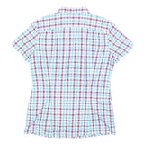 MAMMUT Womens Blue & Purple Check Shirt S Lightweight Polyester Blend Summer