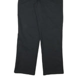 DICKIES Mens Regular Fit Black Cotton Blend Trousers W32 L31 Workwear Zip