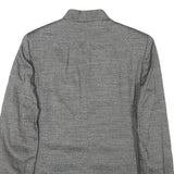 MAX MARA Womens Grey Wool Blend Tailored Jacket XS Button Closure Plain