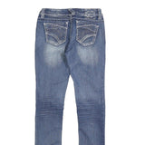 HYDRAULIC Womens Blue Slim Skinny Denim Jeans W28 L32 Stylish Faded Look