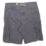 CARHARTT Mens Cargo Shorts Grey Relaxed Fit L W34 Cotton Blend Workwear