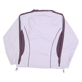 WILSON Womens Purple Zip Jacket M Polyester Lightweight Sportswear