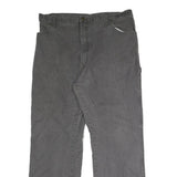 DICKIES Mens Regular Grey Cotton Blend Jeans Button W40 L31 Workwear Durable