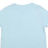 LEVI'S Womens Light Blue T-Shirt L Short Sleeve Crew Neck Cotton Blend Casual