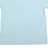 LEVI'S Womens Light Blue T-Shirt L Short Sleeve Crew Neck Cotton Blend Casual