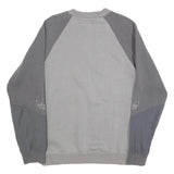 ADIDAS Mens Grey Pullover Sweatshirt XS Cotton Blend Casual Sportswear