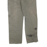 DICKIES Mens Regular Fit Workwear Jeans Beige Cotton Blend Zip W38 L32 Painter