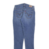 LEVI'S 524 Womens Blue Slim Skinny Denim Medium Wash Jeans W26 L30 Stretch