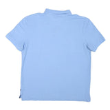NAUTICA Mens Blue Short Sleeve Plain 2XL Casual Polo Shirt Cotton Blend