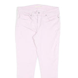 LEVI'S 711 Womens Jeans Pink Slim Skinny Denim W30 L28 Stretch Cotton Blend