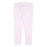 LEVI'S 711 Womens Jeans Pink Slim Skinny Denim W30 L28 Stretch Cotton Blend