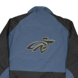 O'NEILL Mens Blue & Black Jacket M Polyester Blend Zip Outdoor Casual Sportswear