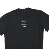 DREAMS X NIGHTMARES Mens Black XL Graphic T-Shirt Short Sleeve Crew Neck Cotton