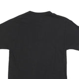 CHAMPION Mens Black CCSF Graphic T-Shirt M Short Sleeve Crew Neck Cotton Blend