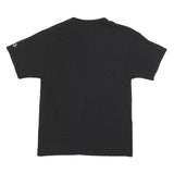 CHAMPION Mens Black CCSF Graphic T-Shirt M Short Sleeve Crew Neck Cotton Blend