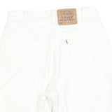 LEVI'S Mens Shorts White Denim M W29 Classic Fit Casual Summer
