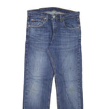 LEVI'S 505 Mens Jeans Blue Regular Straight Denim Rinse W32 L30 Classic Fit Zip