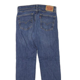LEVI'S 505 Mens Jeans Blue Regular Straight Denim Rinse W32 L30 Classic Fit Zip