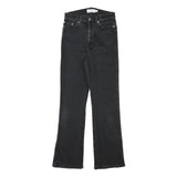 & OTHER STORIES Womens Regular Black Denim Regular Fit Bootcut Jeans W25 L27