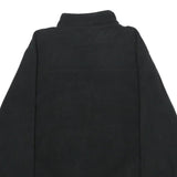 REEBOK Mens Black Pullover Plain Crew Neck Basic Knit M Sportswear Jumper
