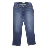 LEVI'S 529 Curvy Straight Womens Jeans Blue Classic Straight Denim W32 L32