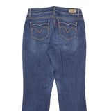 LEVI'S 529 Curvy Straight Womens Jeans Blue Classic Straight Denim W32 L32