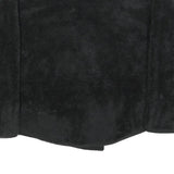 NIKE Womens Black Jacket L Polyester Blend Fleece Drawstring Casual Outerwear