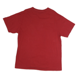 DISNEY Mens Red Mickey Mouse Graphic T-Shirt XL Short Sleeve Crew Neck