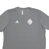 ADIDAS Mens Grey Union Graphic T-Shirt XL Short Sleeve Crew Neck Athletic Sports