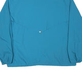 VVC Mens Blue Jacket L Polyester Blend Plain Zip Lightweight Casual