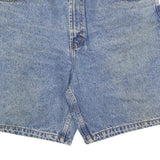 MEMBERS MARK Mens Denim Blue Casual Shorts L W36 Cotton Blend Comfortable Fit