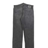 LEVI'S Mens Jeans Black Slim Skinny Denim Medium W30 L34 Classic Fit Zip Closure