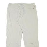 MAMMUT Womens Polyester Blend Beige Regular Fit Straight Trousers W37 L30