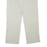 MAMMUT Womens Polyester Blend Beige Regular Fit Straight Trousers W37 L30