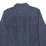 FREEDOM FOUNDRY Mens Blue Cotton Shirt L Button Long Sleeve Casual Workwear