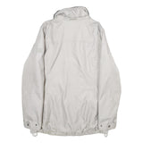 JACK WOLFSKIN Womens Beige Jacket UK 12 Polyester Outdoor Zip Plain