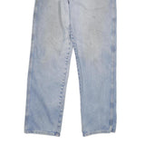 DICKIES Mens Regular Fit Light Blue Denim Jeans W34 L32 Cotton Blend Zip