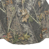 GUIDE SERIES Mens Green & Brown Camouflage Polyester Long Sleeve Shirt L Casual