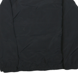 NIKE Mens Black St Josephs Hawks Track Jacket M Polyester Blend Zip Plain