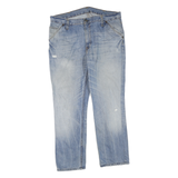 LEVI'S L531 Mens Jeans Blue Regular Straight Denim Light W36 L29 Classic Zip