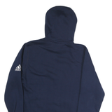 ADIDAS Mens Navy Blue Nevada Union Basketball Hoodie M Cotton Casual Sportswear
