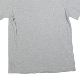 NIKE Mens Grey Graphic T-Shirt M Short Sleeve Crew Neck Cotton Blend