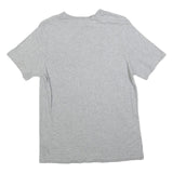 NIKE Mens Grey Graphic T-Shirt M Short Sleeve Crew Neck Cotton Blend