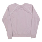 FILA Womens Pink Crew Neck M Sweatshirt Cotton Blend Light Purple Casual Wear