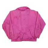 PACIFIC TRAIL Womens Pink Jacket L Polyester Blend Plain Zip Windbreaker