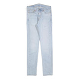 LEVI'S 510 Mens Slim Light Blue Denim Jeans Cotton Blend W29 L32 Zip Closure
