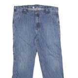 CARHARTT Mens Jeans Blue Relaxed Straight Denim Medium W38 L30 Casual Workwear